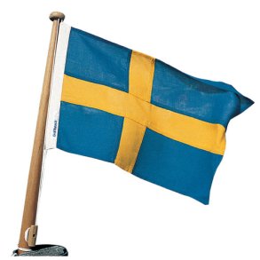 Bdflag polyester Sverige, 90x56 cm