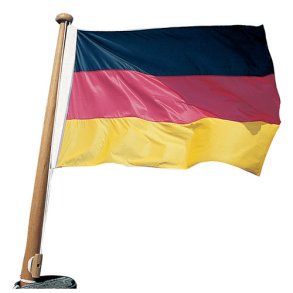 B�dflag polyester Tyskland, 120x75 cm