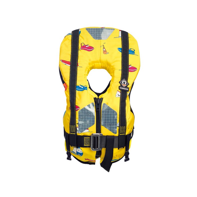 Crewsaver Supersafe redningsjuniorvest 150N, Gul <15kg