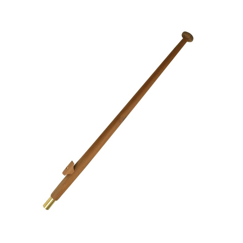 Roca flagspil teak bsning 25mm, 76cm