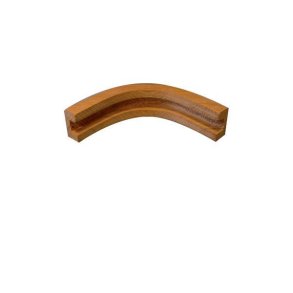 Teak vinkel ude 100/90�, 10x7mm