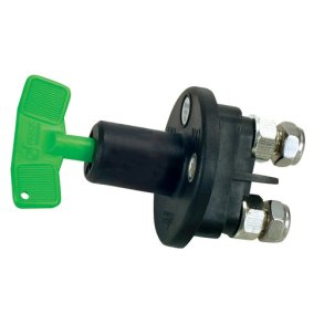 Roca hovedafbryder gast�t m/aftagelig n�gle, 24V / 250 Amp