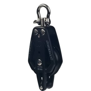 Rutgerson enkeltblok med hundsvot 50mm