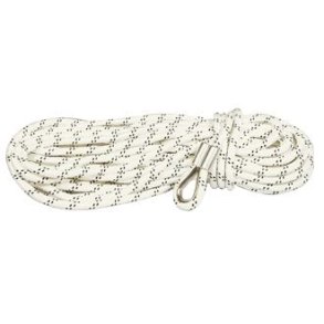 1852 Ankertov flettet polyester m/RF kovs hvid 12mm 40meter