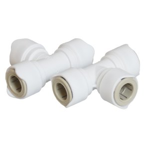 Whale T-kobling 15mm, 2 stk