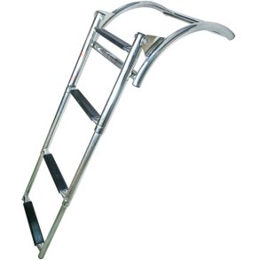 Badestige til gummibd, 3 teleskoptrin