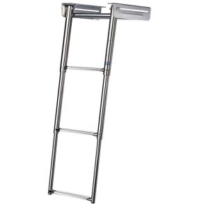 Teleskop badestiger i kassette, 3 trin bred