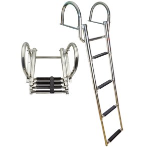 Brostige fastmonteret i rustfrit st�l, 4 trin