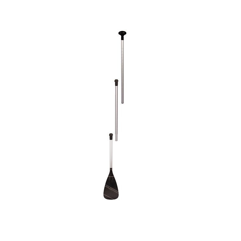 Padle til SUP aluminium, 165-208cm 27mm