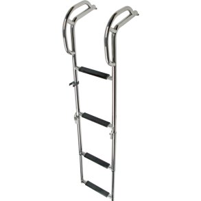 1852 Badestige m/h�ndtag til platform, 4 trin