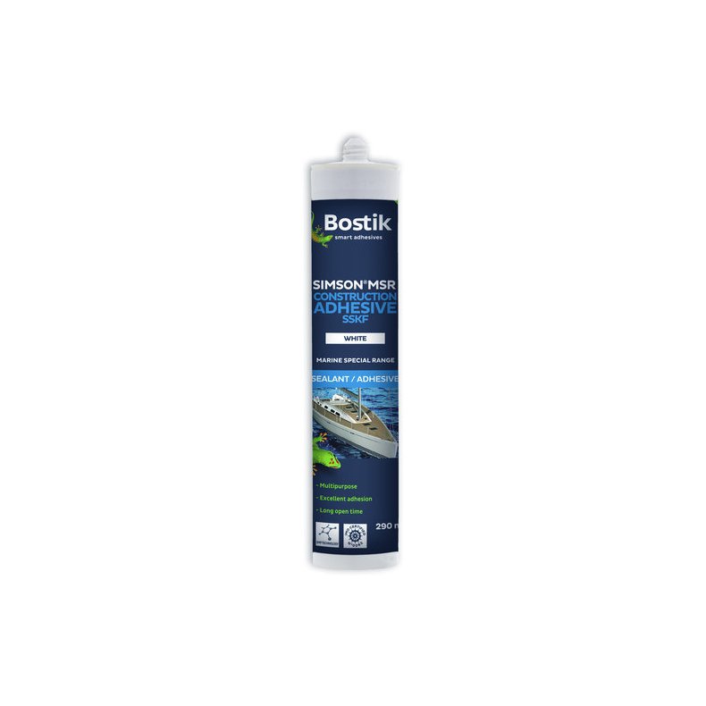Simson MSR konstruktionslim sort, 290ml
