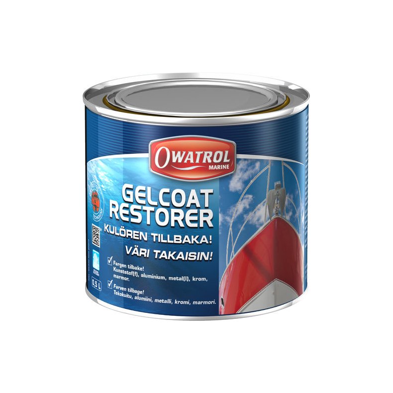 Owatrol Gelcoat Restorer, 500ml