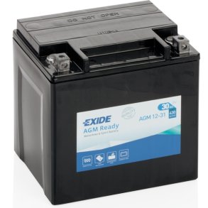 Exide AGM start batteri, 30 Amp