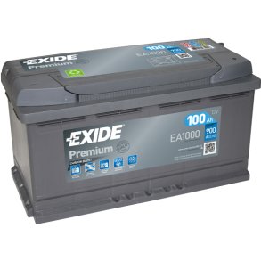 Exide Start batteri Premium, 100 Amp