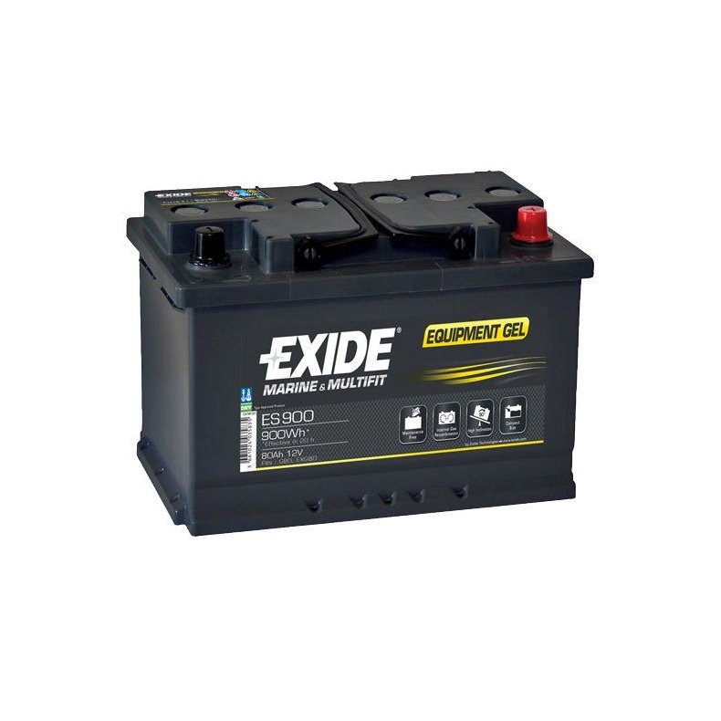 Exide Equipment batteri gel, 80 Amp