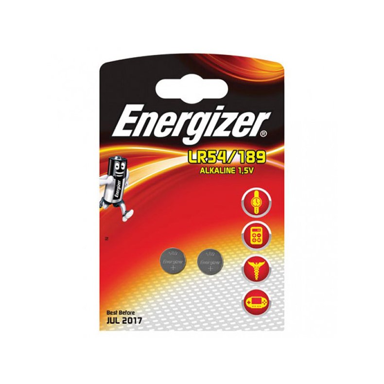 Energizer LR54/189 batteri 1.5V, 2stk