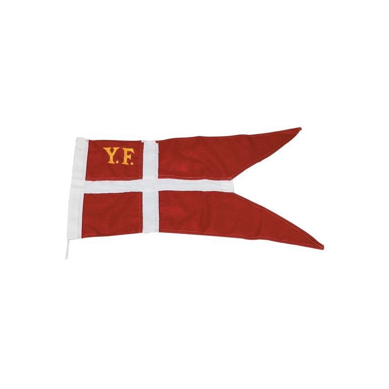 1852 yacht flag med 3mm snor, 42 x 80cm