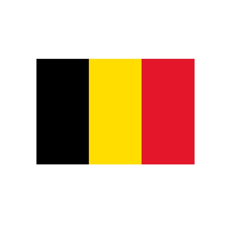 1852 Gsteflag Belgien, 30x45cm