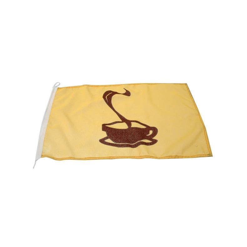 1852 Humr-flag kaffe, 30x45cm