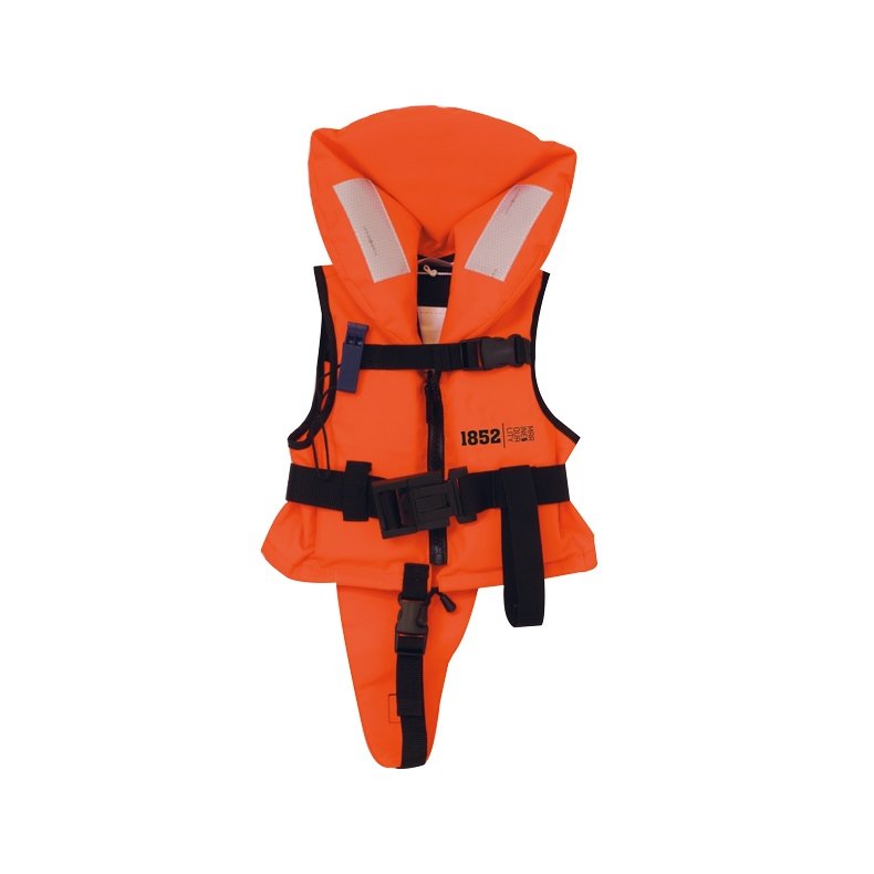 1852 Redningsvest baby 100N, Orange 3-10kg