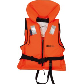 1852 Redningsvest 100N, Orange 70-90kg