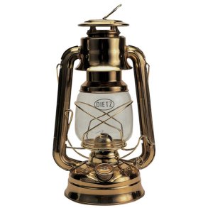 Dietz Flagermuslygte 250mm, messing farvet