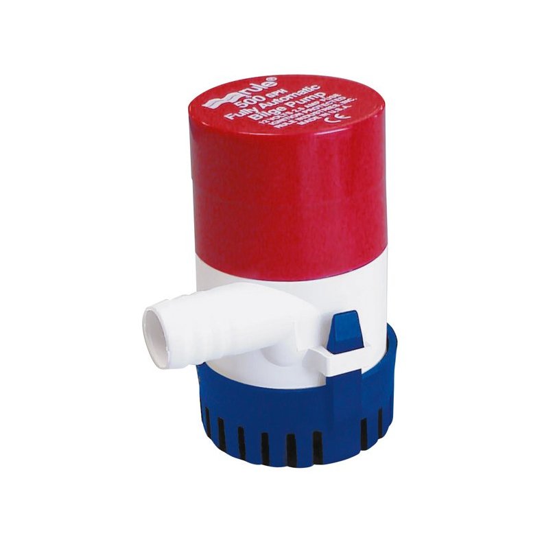 Rule 500 GPH Standard automatisk lnsepumpe, 24V