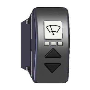 Kontakt m/viskerrobot til 1 motor, 12/24V