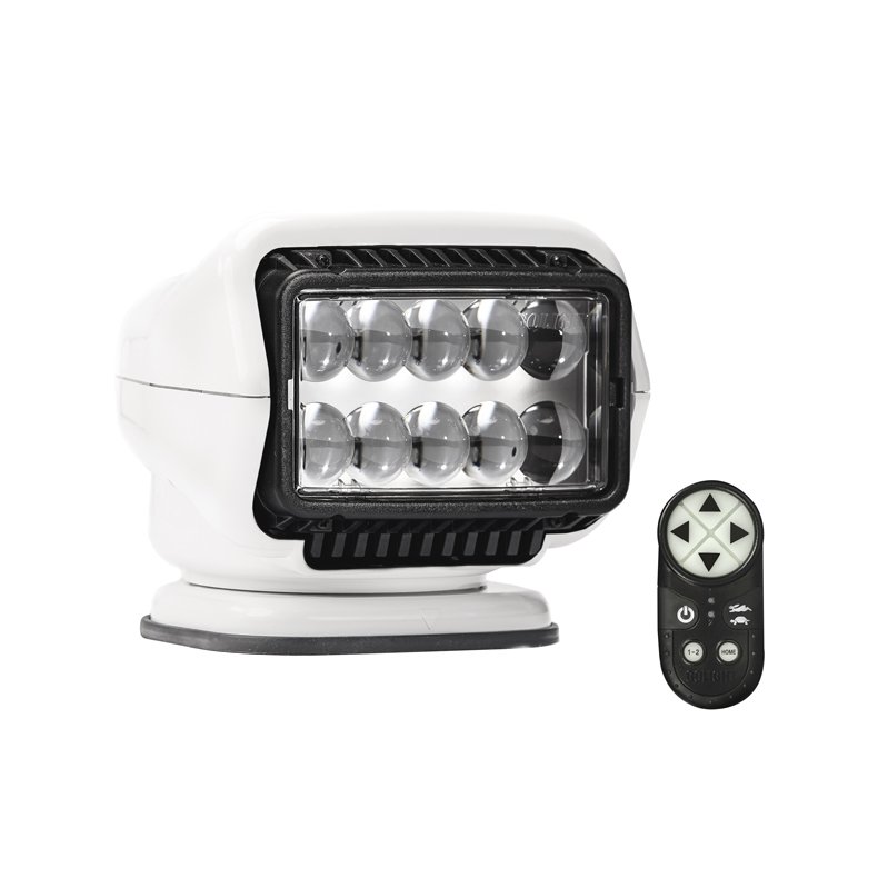 Golight sgelygte stryker LED trdls hvid, 12V