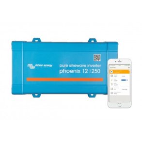 Victron Phoenix Pure-sine inverter m/VE Direct 12V, 200W