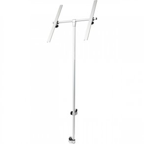 Justerbar beslag til solpanel med stang