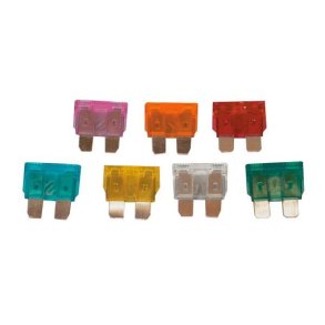 Bladsikring lyserd 3Amp, 10 stk