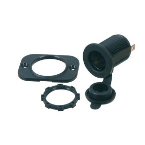 Rundt hunstik med rund og firkantet flange