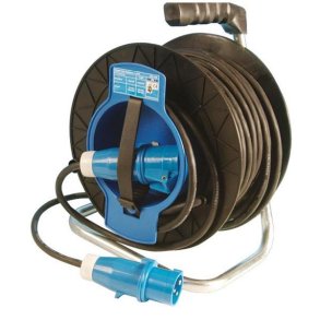 CEE Kabeltromle 3x2,5mm, 25m