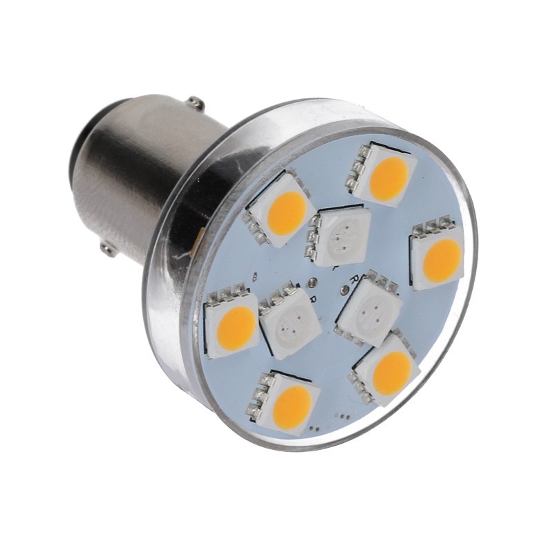 NauticLed Bajonet LED pre - hvid/rd