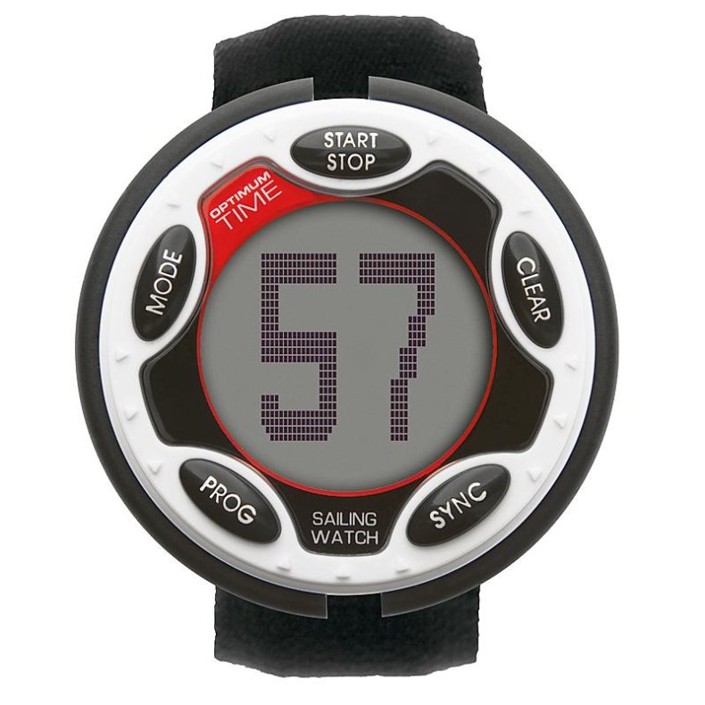 Optimumtime OS1450R stort sejlerur hvid
