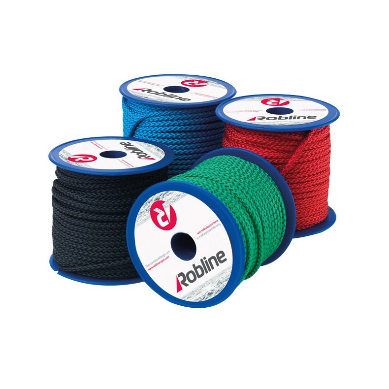 Robline Mini Polyester 3mm boks 10 rl x 20m, Rd