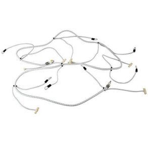 Blksprutte 8mm hvid, 300cm