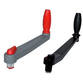 Spilhndtag alu sort, 10