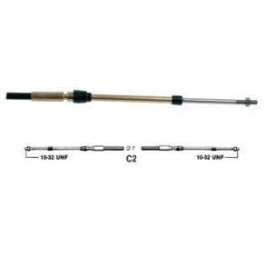 Ultraflex Kontrolkabel C2, universal til phngsmotor, 12 fo