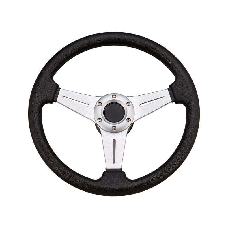 Sportsrat sort med alu,  338mm