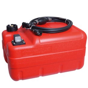 1852 benzintank m/benzinm�ler, slange og benzinkoblinge, 24L