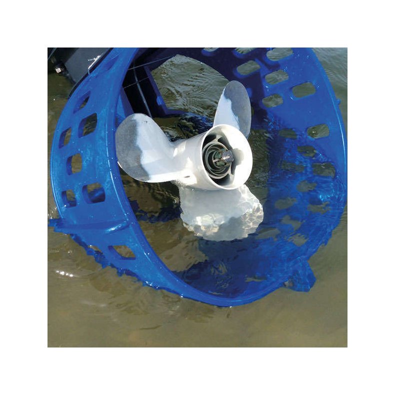 Kraftig propelbeskytter 16"  135-250hk "hvid"