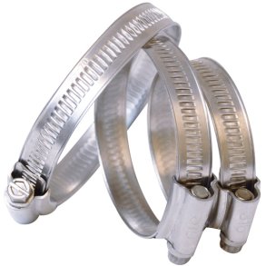 1852 Spndebnd AISI 316 British type 90-120mm 2stk