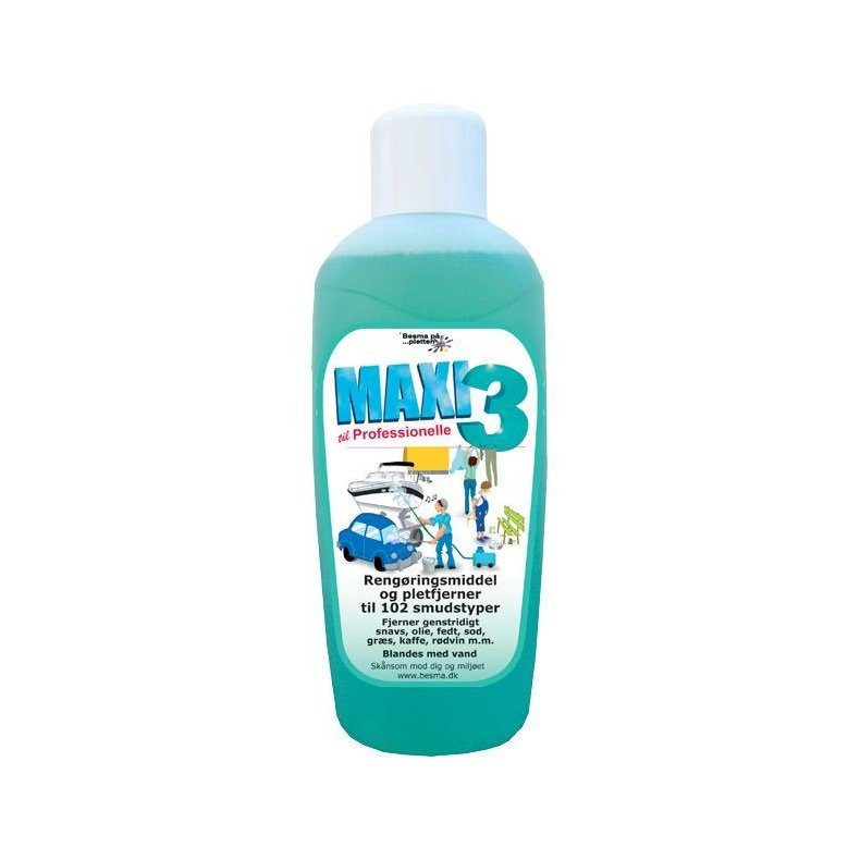 MAXI3 allround rengringsmiddel 1L