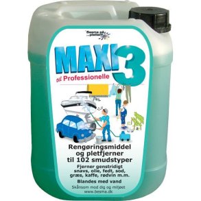 MAXI3 allround rengringsmiddel 5L