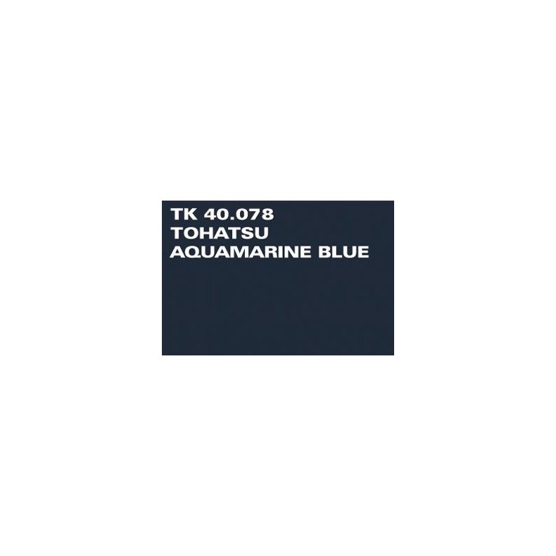 Spraymaling Tohatsu Aquamarine Blue