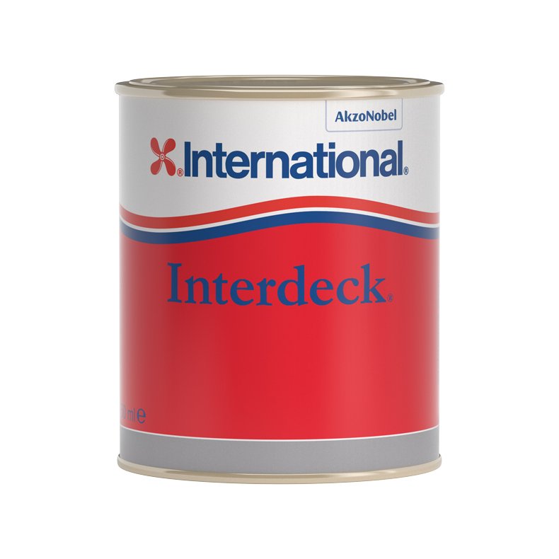 International Interdeck antiskrid maling 0.75L, Hvid 001