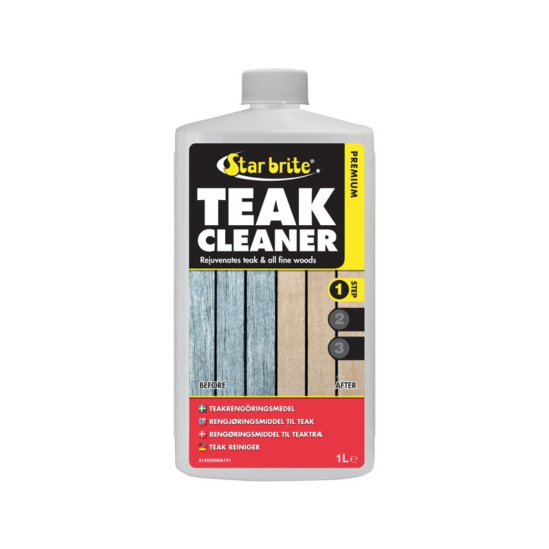 Star Brite Teak cleaner - step 1, 1L