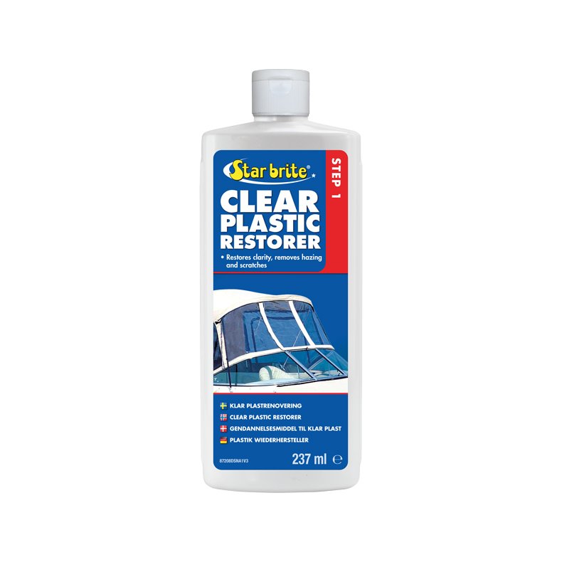 Star Brite Clear Plastic Restorer - Step 1, 237 ml